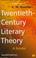 Cover of: Twentieth Century Literary Theory