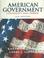 Cover of: American Government