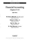 Cover of: Working Papers Financial Accounting