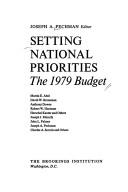 Cover of Setting National Priorities