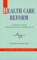 Cover of: Health care reform | 