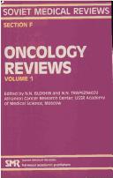 Cover of: Soviet Medical Reviews Section F Oncology Reviews (Soviet Medical Reviews, Section F, Vol 1)