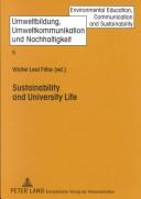 Cover of: Sustainability And University Life