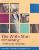 Cover of: The Write Start With Readings: Sentences to Paragraphs