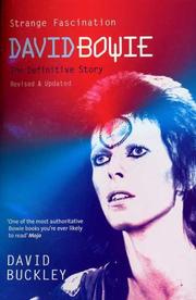 Cover of: Strange Fascination: David Bowie by David Buckley