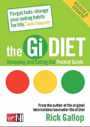 Cover of: The Gi Diet Pocket Guide by Rick Gallop