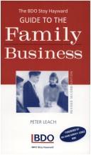 Cover of: Stoy Hayward Guide to the Family Business by Peter Leach