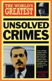 Cover of: The World's Greatest Unsolved Crimes (World's Greatest)