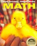 Front cover of Scott Foresman - Addison Wesley Math by Unknown