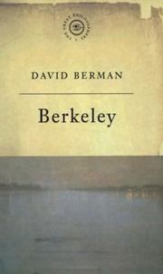 Cover of: Berkeley (Great Philosophers S.)