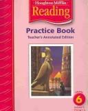 Cover of: Houghton Mifflin Reading Practice Book - Teacher's Edition: Grade 6 Volume 1