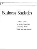 Cover of: Introduction to business statistics by Alan H. Kvanli