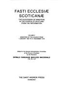 Cover of: Fasti Ecclesiae Scoticanae