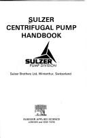 Sulzer iCentrifugali iPumpi iHandbooki January 1 1992 edition 