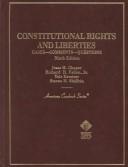 Cover of: Constitutional Rights and Liberties: Cases, Comments, Questions (American Casebook Series)