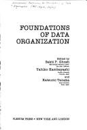 Cover of: Foundations of data organization