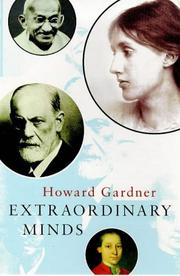 Cover of: Extraordinary Minds (Master Minds) by Howard Gardner