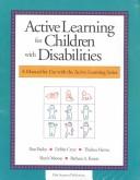 Cover of: Active Learning for Children With Disabilities by D. Cryer, T. Harmes, S. Osborne, B. Kniest