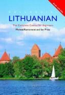 Cover of: Colloquial Lithuanian: The Complete Course for Beginners (Colloquial Series)