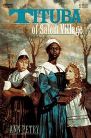 Cover of: Tituba of Salem Village by Ann Lane Petry