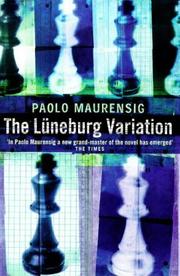 Cover of: Luneburg Variation, The