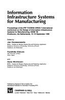 Cover of: Information Infrastructure Systems for Manufacturing