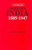 Modern India, 1885-1947 by Sumit Sarkar
