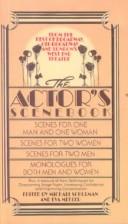 Front cover of The Actor's Scenebook by Unknown