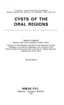 Cover of: Cysts of the Oral Regions by Mervyn Shear