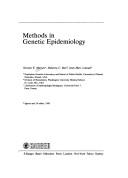 Cover of: Methods in Genetic Epidemiology (Contributions to Epidemiology and Biostatistics)