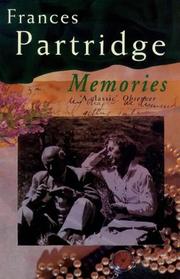 Memories by Frances Partridge