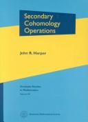 Cover of: Secondary Cohomology Operations
