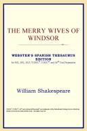 Cover of: The Merry Wives of Windsor (Webster's Spanish Thesaurus Edition) by ICON Reference