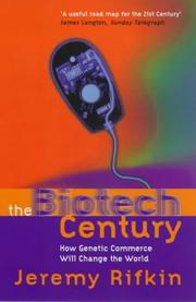 Cover of: The Biotech Century by Jeremy Rifkin