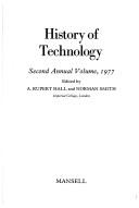 Cover of: History of Technology (2nd Annual Volume)