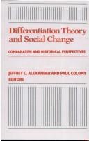 Cover of: Differentiation Theory
