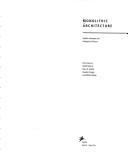 Cover of: Monolithic Architecture (Architecture & Design) by Rodolfo Machado, Rodolphe El-Khoury, Detlef Mertins
