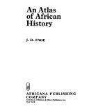 Cover of: An atlas of African history