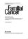 Cover of: Familial Cancer