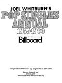 Cover of: Joel Whitburn's Pop Singles Annual, 1955-1990 (Joel Whitburn's Pop Singles Annual)