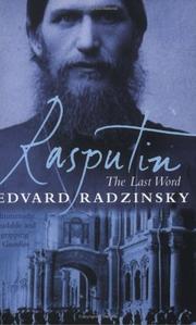 Rasputin by Edvard Radzinsky