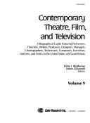 Contemporary Theatre, Film and Television by Emily J. McMurray, Owen O'Donnell