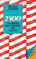 Cover of: 2500 Palabras Mas Usadas En Ingles - Metodo Cortina