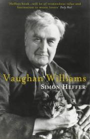 Cover of: Vaughan Williams by Simon Heffer
