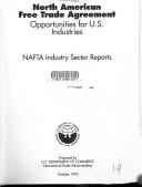 Cover of: North American Free Trade Agreement by United States, United States