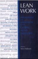 Cover of: Lean Work by Steve Babson
