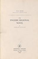 Cover of: English Regional Novel by Phyllis Eleanor Bentley, Phyllis Eleanor Bentley