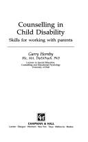 Cover of: Counselling in Child Disability by G. Hornby