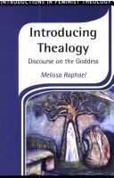 Cover of: Introducing thealogy by Melissa Raphael