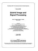 Cover of: Hybrid image and signal processing: [proceedings] 7-8 April 1988, Orlando, Florida